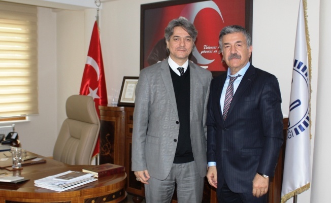 Dr. Cengiz Alp, Müftü Kadıoğlu’nu ziyaret etti