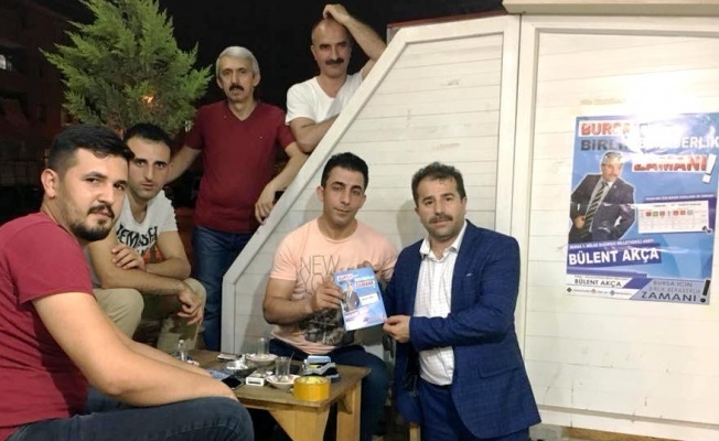 Bursa’da Bülent Akça farkı fark ediliyor