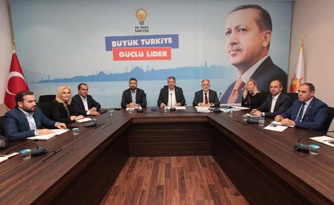 AK Parti Bayraktar başkanlığında toplandı