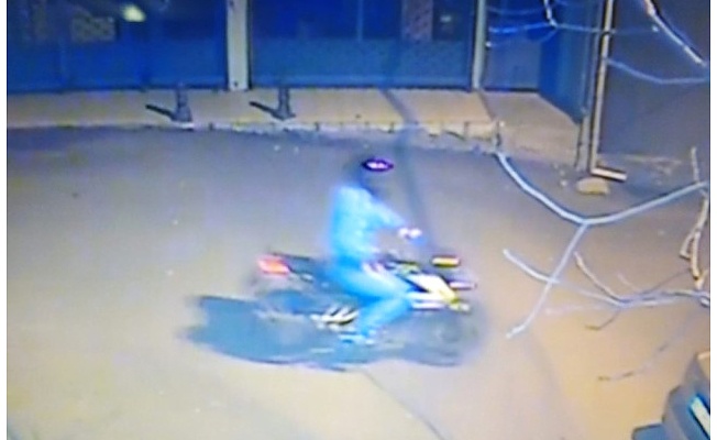 Sarıyer'de motosiklet hırsızlığı 