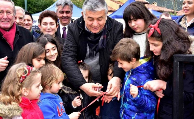 Bir vefa parkı daha Kilyos'ta açıldı