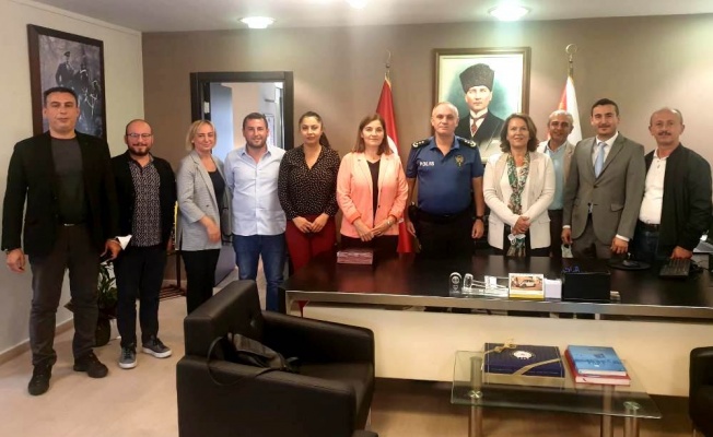 CHP Sarıyer'den Müdür Şensoy'a tebrik ziyareti