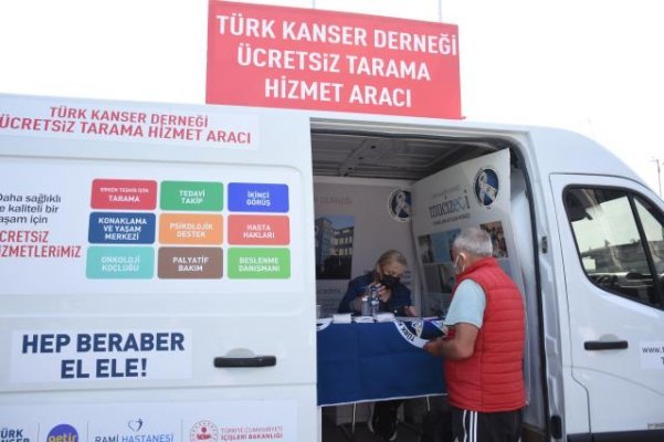 Türk Kanser Derneği'nden Sarıyerlilere sağlık taraması