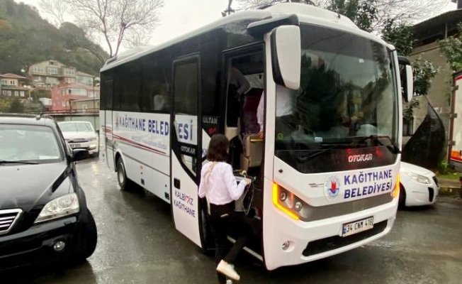 "Sarıyer Belediyesi otobüs vermedi" iddiası