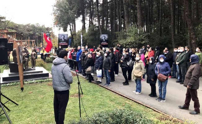 Sarıyer'de Ata'ya Saygı yürüyüşü
