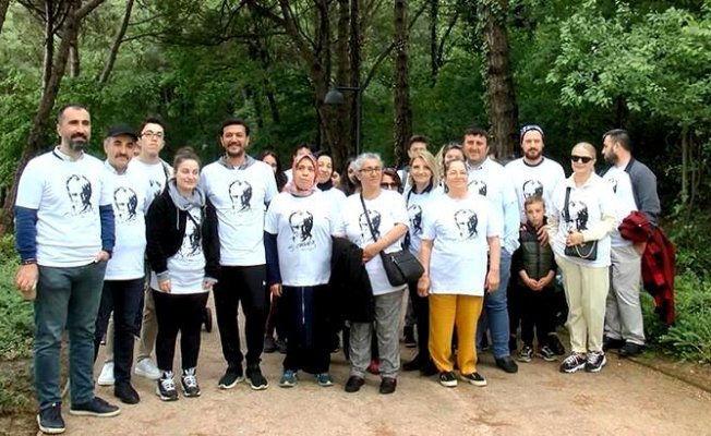 Sarıyer'de protezli 19 Mayıs yürüyüşü