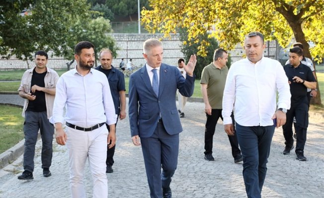 Gaziantep Valisi Davut Gül’den Başkan Öztekin’e ziyaret