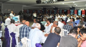 CHP Sarıyer İlçe Örgüt Toplantısına üyeler yoğun katılım gösterdi