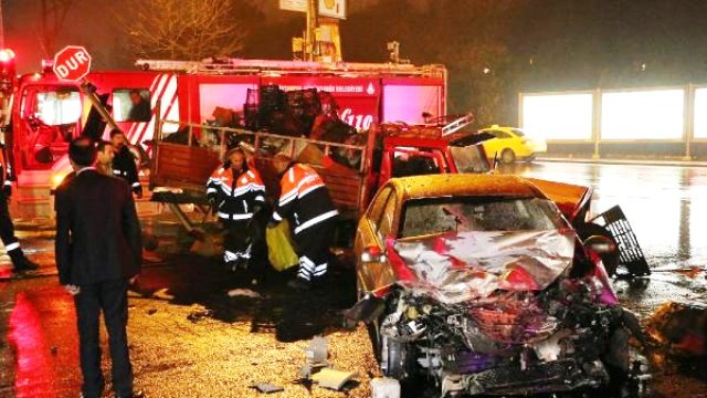Sarıyer'de Trafik Kazası: 1 Ölü, 2 Yaralı